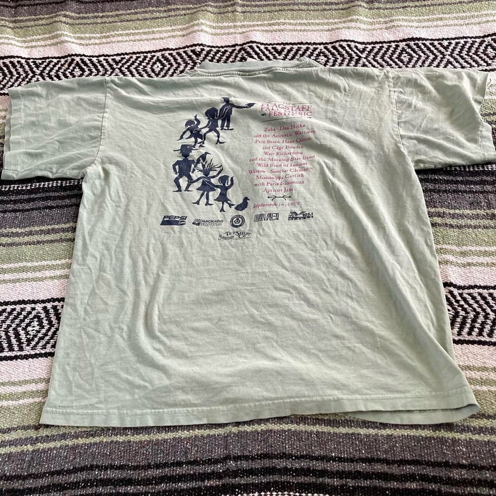 Vintage 1995 flagstaff AZ fall music festival single stitch t shirt - Picture 8 of 8